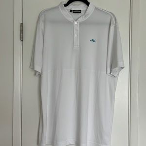J.Lindeberg Mens Collarless Golf Shirt - Size L